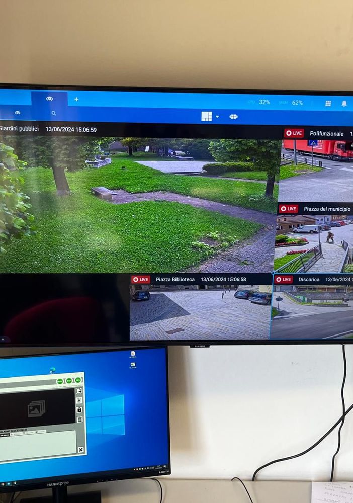Casale Corte Cerro, posizionate le nuove telecamere di videosorveglianza