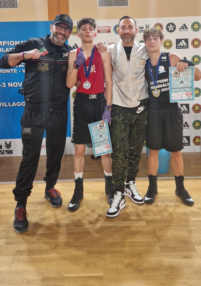 Boxe Verbania conquista quattro medaglie ai Campionati regionali youth