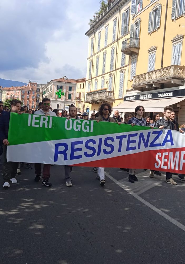 Cerimonia provinciale per la Liberazione a Intra FOTO