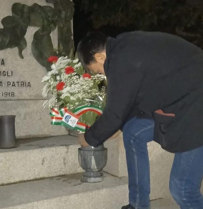 4 novembre, l'omaggio di Fratelli d'Italia Cusio-Omegna