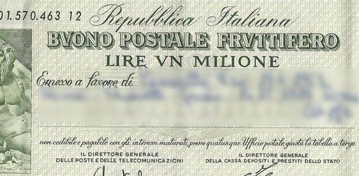 Federconsumatori: “I possessori di buoni fruttiferi postali serie 'Q/P' e 'Q' hanno diritto a percepire interessi maggiori rispetto a quelli liquidati da Poste Italiane”