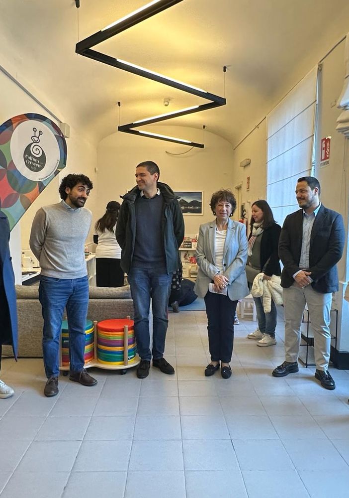 Nuovo spazio relax per famiglie e bimbi a palazzo Viani Dugnani  FOTO