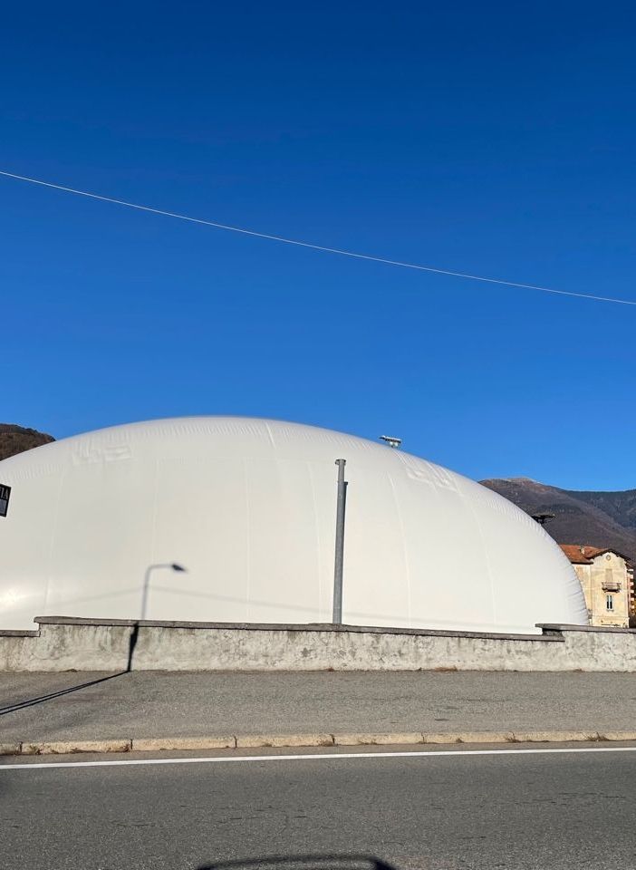 Al Centro San Francesco una maxi copertura per tre campi da Padel