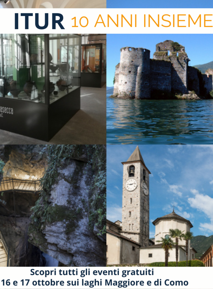 Turismo, Itur festeggia i 10 anni con degli eventi gratuiti sul Lago Maggiore