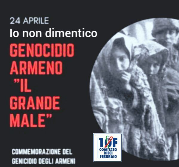 Il Comitato 10 Febbraio Verbania ricorda il genocidio Armeno
