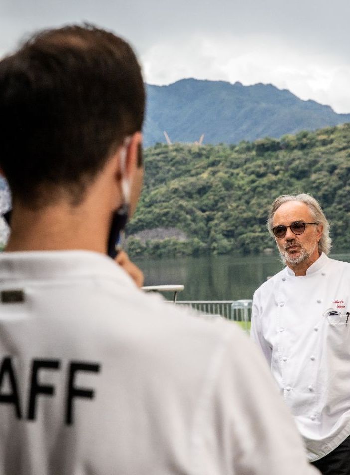 A cena con gli chef di Gente di Lago e di Fiume