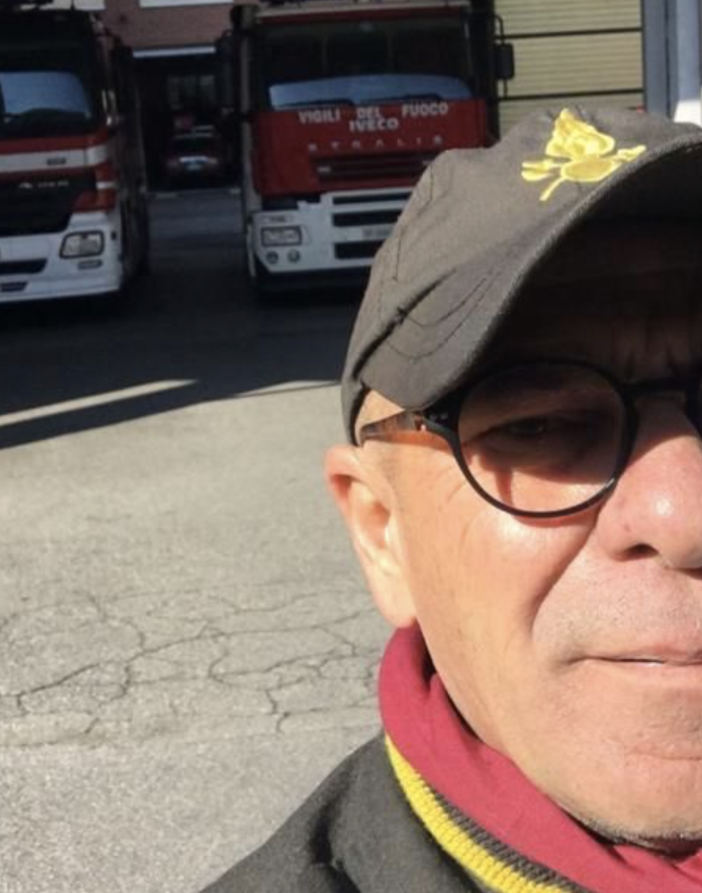 Per il suo pensionamento il Vigile del Fuoco Pier Cesare Guidetti raccoglie fondi per beneficenza