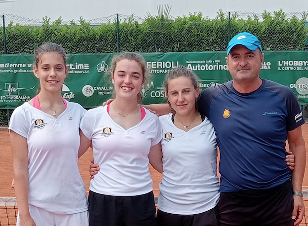 Esordio vincente del Tennis Ghiffa nel campionato regionale D1