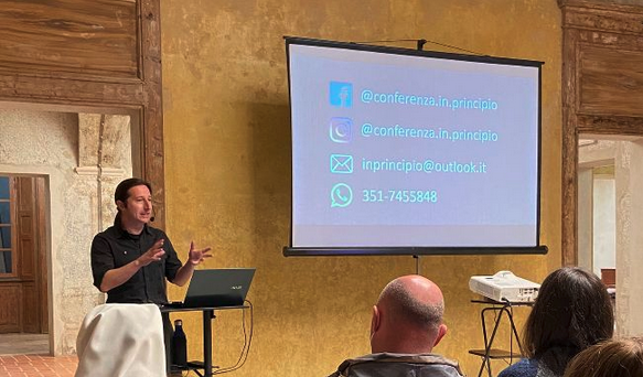 'In principio. La Bibbia, letteralmente parlando', a Verbania torna la conferenza spettacolo di Paolo Carta