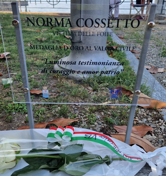 Belgirate, inaugurata la targa in memoria di Norma Cossetto