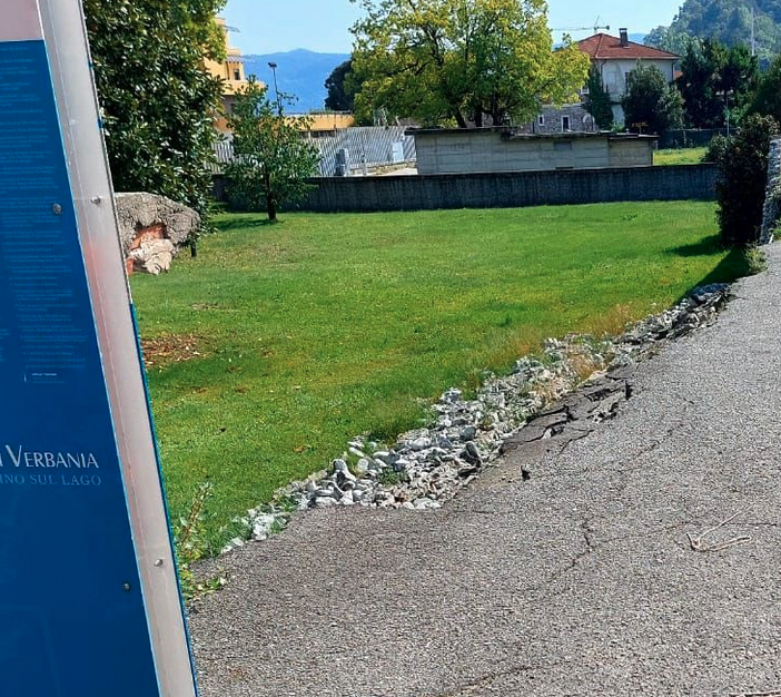 Costerà 230 mila euro rifare gli 80 metri di muro di Villa Maioni tra Intra e Pallanza