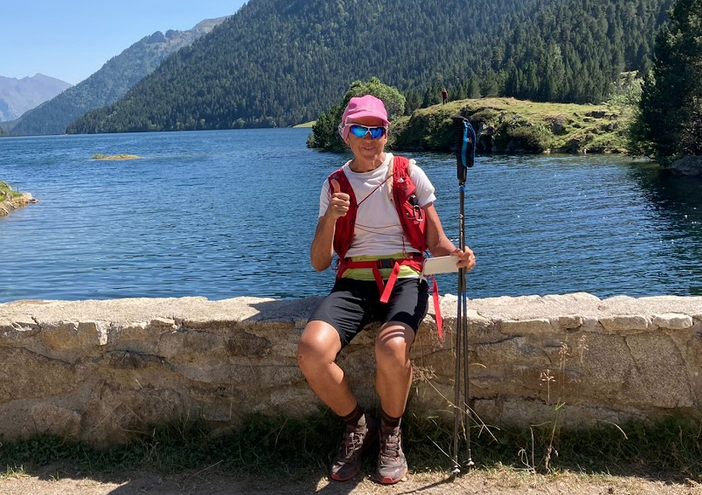 Laura Trentani ha concluso la traversata dei Pirenei