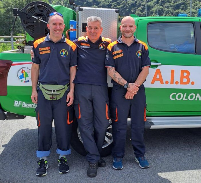 Volontari Aib dal Vco in missione in Sicilia per la prevenzione degli incendi