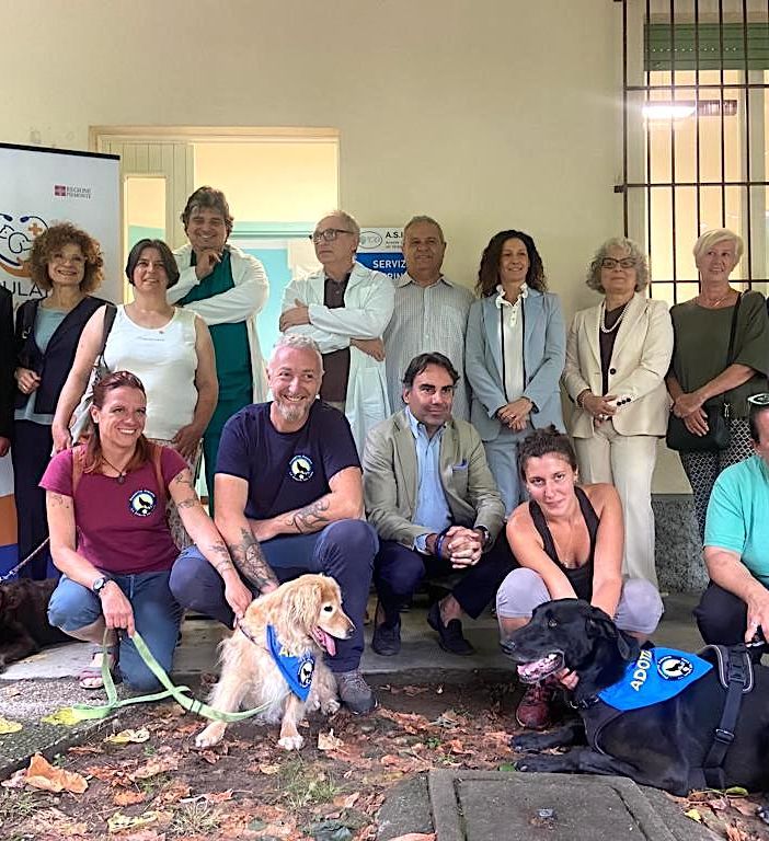 L’assessore Caucino inaugura l’ambulatorio veterinario sociale