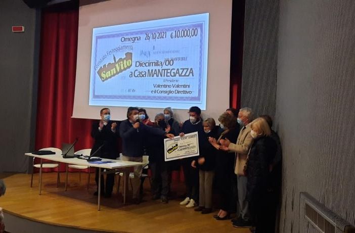 Omegna, con San Vito raccolti 10mila euro per sostenere il progetto Casa Mantegazza