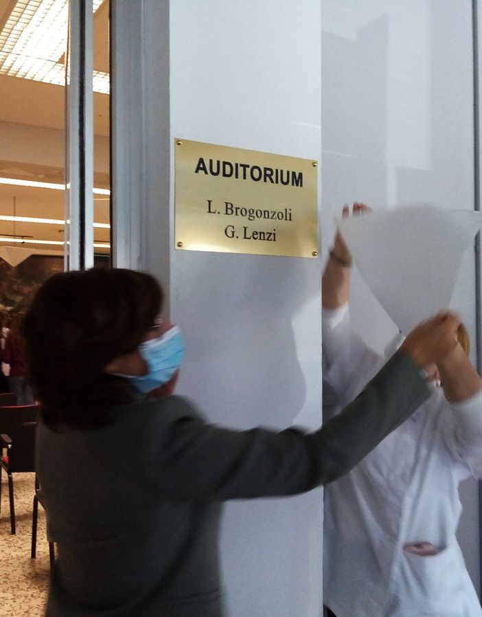 Dedicata ai due storici presidi l’aula magna del Ferrini Franzosini