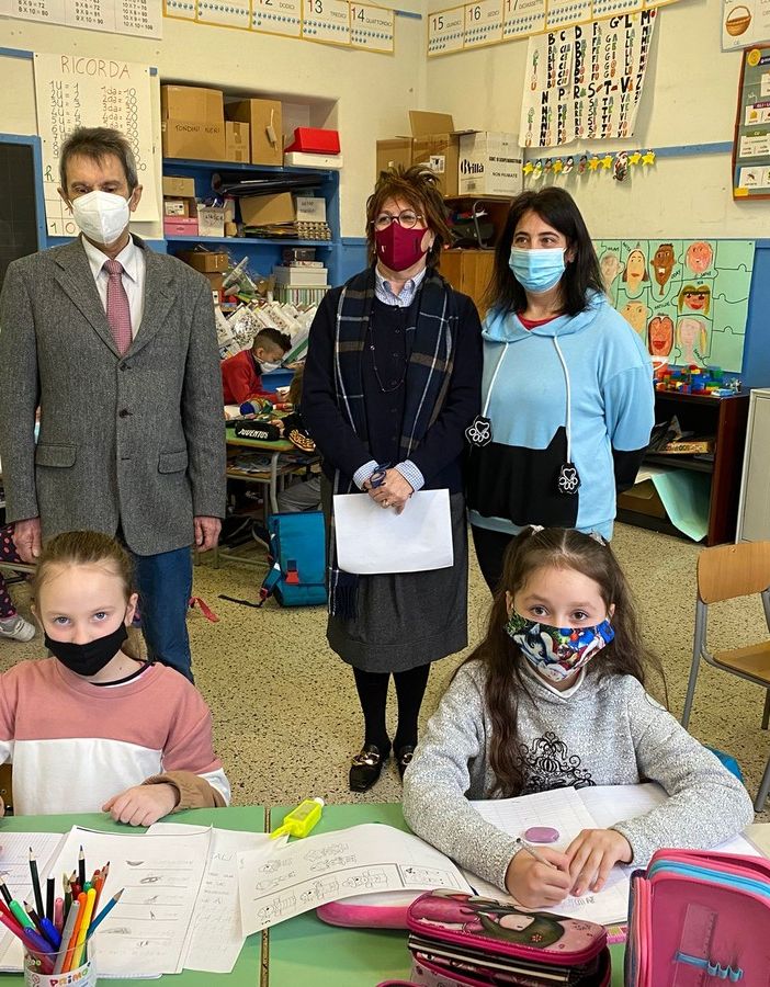 Accolti nelle scuole di Omegna i primi bambini ucraini