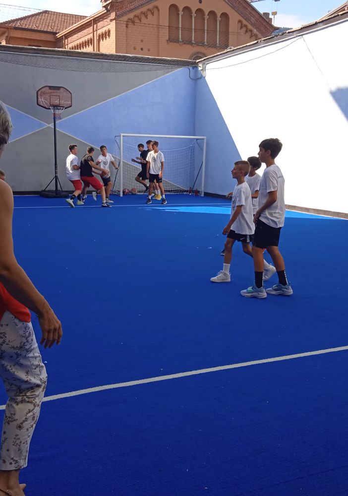 Inaugurato il campo da basket e volley al carcere di Verbania FOTO