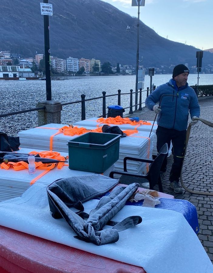 Più di 3mila ingressi per la pista di pattinaggio sul lago