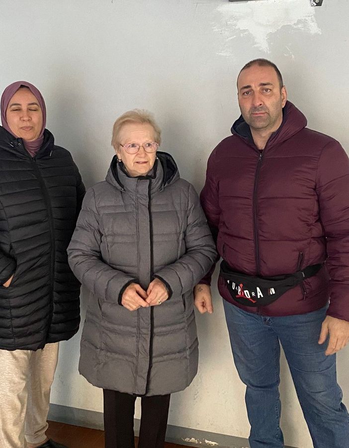 Famiglie al freddo nel condominio BB2 di Cireggio