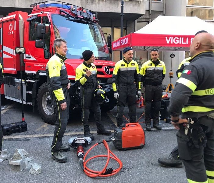 Piemonte più sicuro: nasce la super squadra tra vigili del fuoco e operatori sanitari FOTO e VIDEO