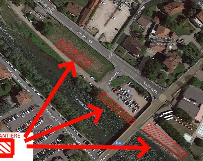 Verbania, al via i lavori per gli scolmatori a lago: investimento da 460 mila euro