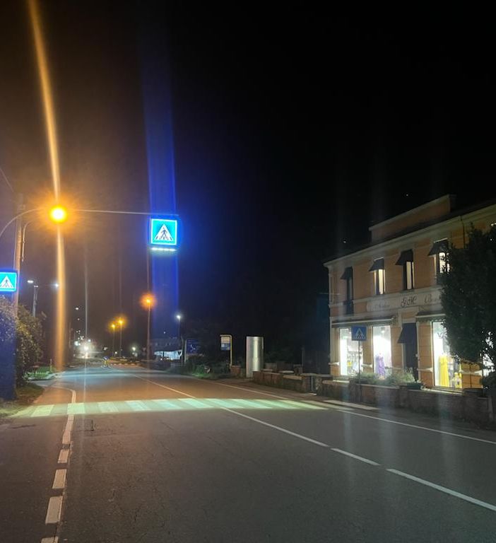 Completata la messa in sicurezza degli attraversamenti pedonali a Casale