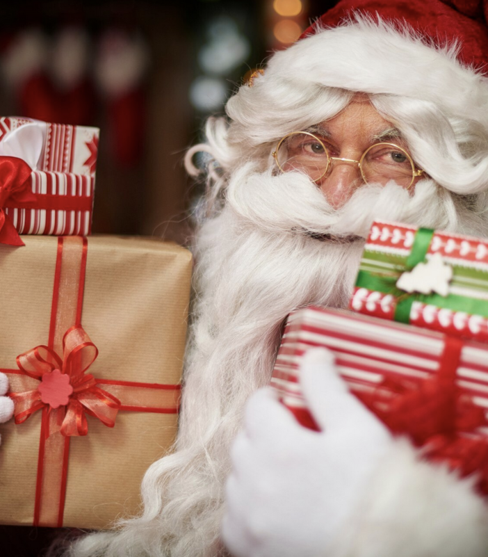L'arrivo magico di Babbo Natale a Feriolo