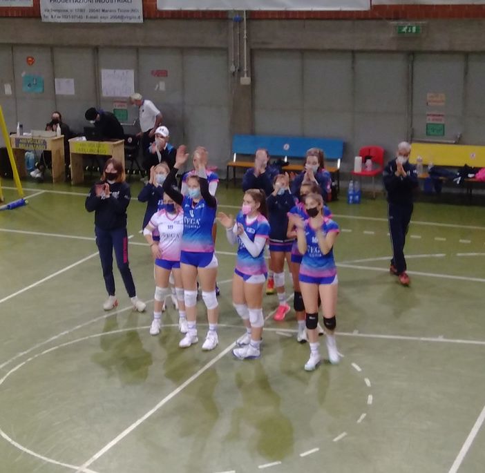 Prova di forza a Bellinzago Vega Occhiali Rosaltiora vince 3-0 con un match quasi perfetto