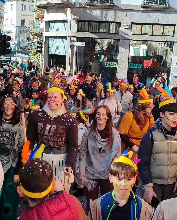 Carnevale Omegnese, trionfa il carro dell'oratorio FOTO