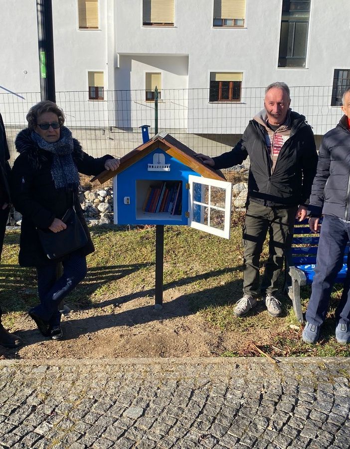 Una nuova casetta dei libri grazie agli Amici di Bagnella FOTO