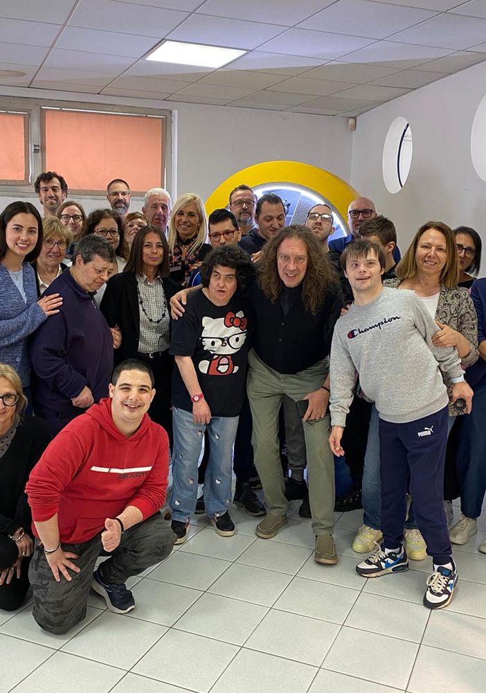 I ragazzi del Centro Do in visita alla Avo di Gravellona FOTO
