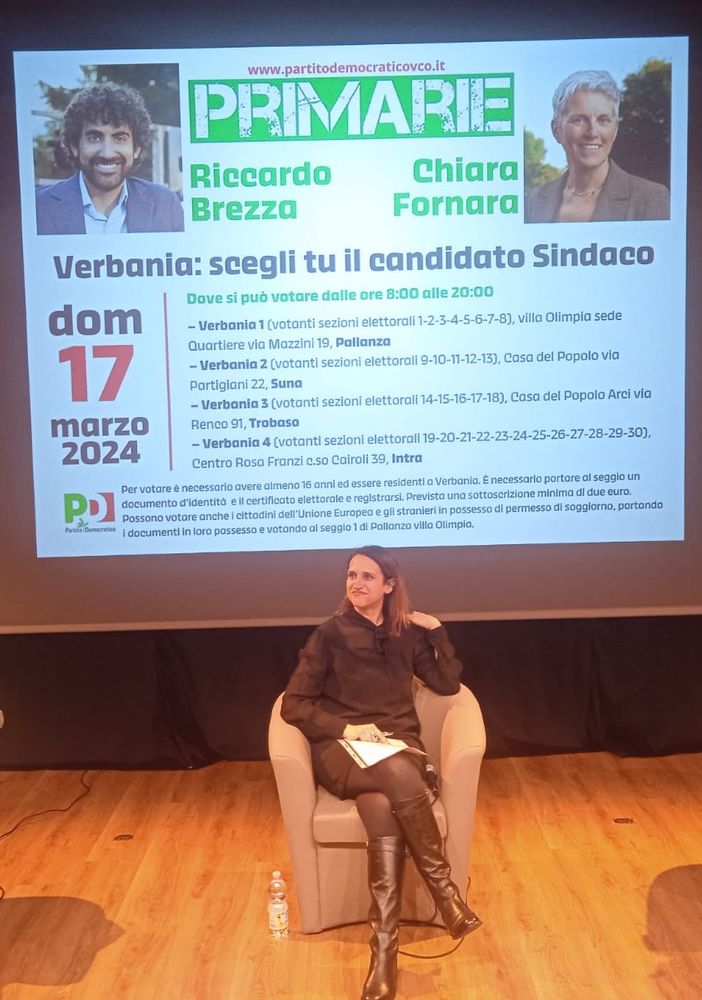 Brezza e Fornara, confronto diretto in vista delle primarie FOTO