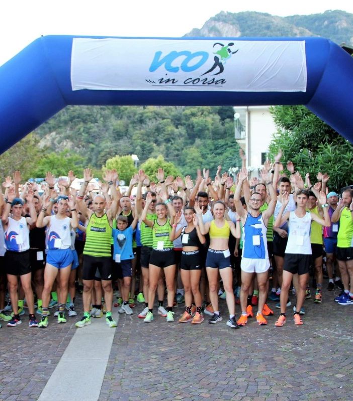 Successo della &quot;Corsa d'Estate&quot; con 400 partecipanti, cresce l'entusiasmo nel VCO