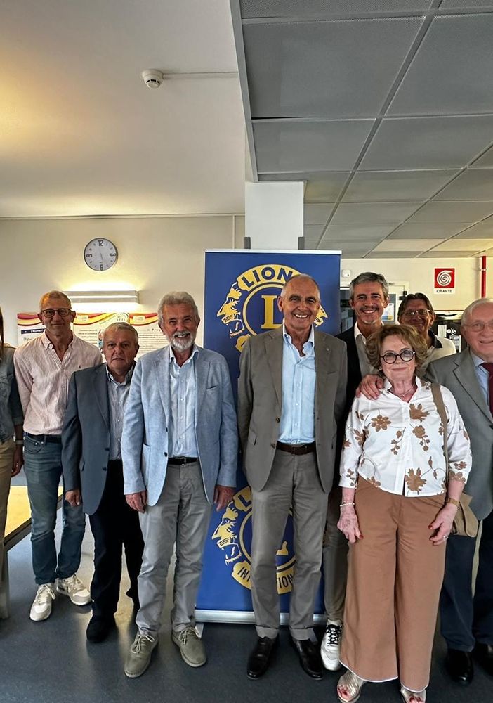 Da Lions Club una donazione in ricordo di Roberto Cinquini