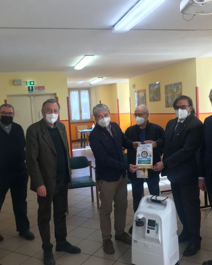 Rotary dona dei “concentratori d’ossigeno” a diverse case di riposo di Vco e Novarese