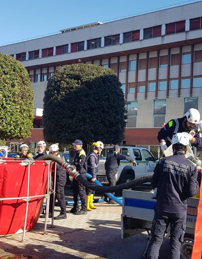 Prove di evacuazione al Madonna del Popolo:un successo l'esercitazione della protezione civile FOTO