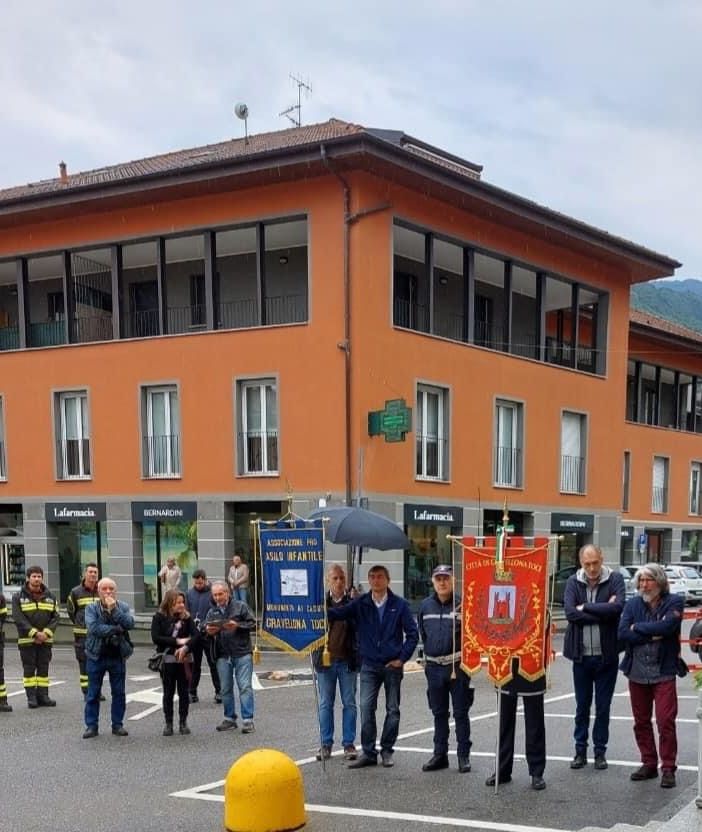 Gravellona ha festeggiato i 100 anni dell'asilo Monumento ai Caduti