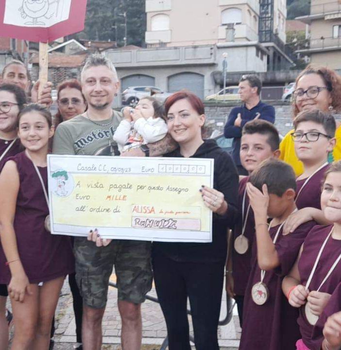 Casale: una festa da record con un cuore generoso