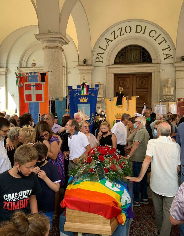 Omegna ha detto addio al suo sindaco, &quot;ora sia portata avanti la sua eredità&quot;
