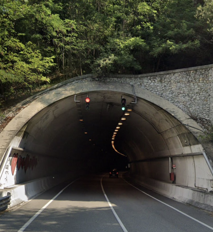 Lavori sulla SS 229, chiusa ad orari per due settimane la galleria Bocciol