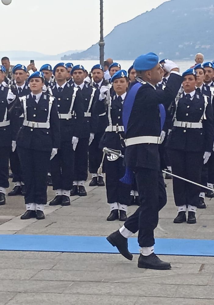 Giurano a Pallanza 300 nuovi agenti di polizia penitenziaria  FOTO e VIDEO