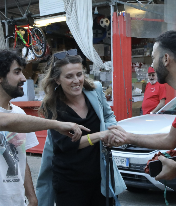 L'onorevole Chiara Gribaudo nella scorsa edizione della festa