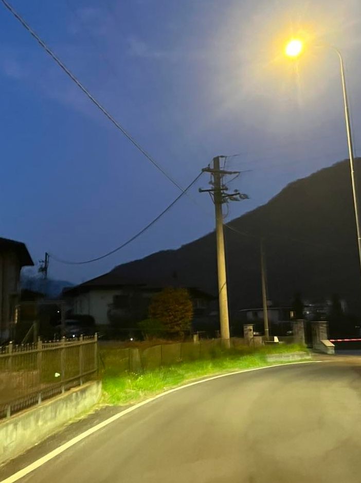 Casale Corte Cerro, conclusi i lavori di efficientamento dell'illuminazione pubblica