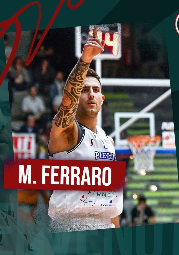 Basket, la Fulgor acquista Massimiliano Ferraro