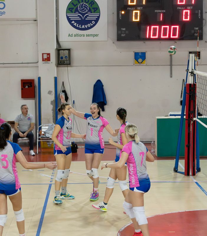 Weekend di sfide decisive per le squadre Altiora: test impegnativi in Serie C e D