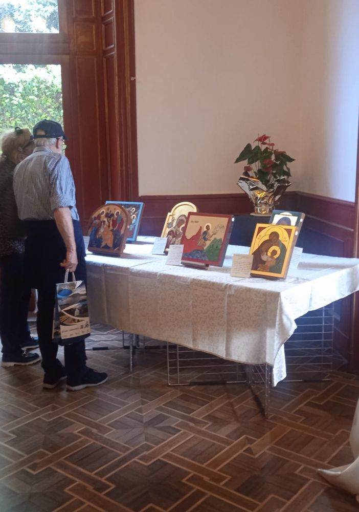 Icone delle suore rosminiane in mostra a Villa Giulia   FOTO