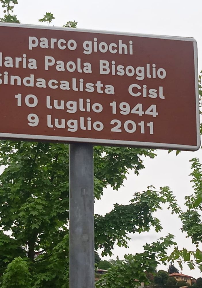 Il Parco delle Meraviglie intitolato alla memoria di Maria Paola Bisoglio