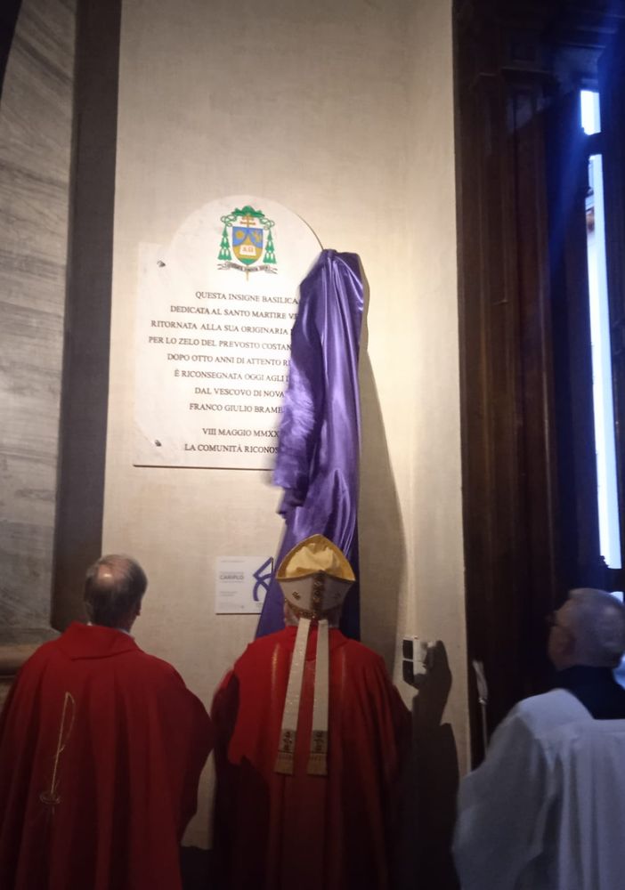 Il vescovo apre la patronale di San Vittore