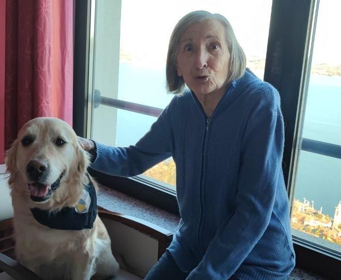 Belgirate, pet therapy per gli ospiti della Rsa Arcadia